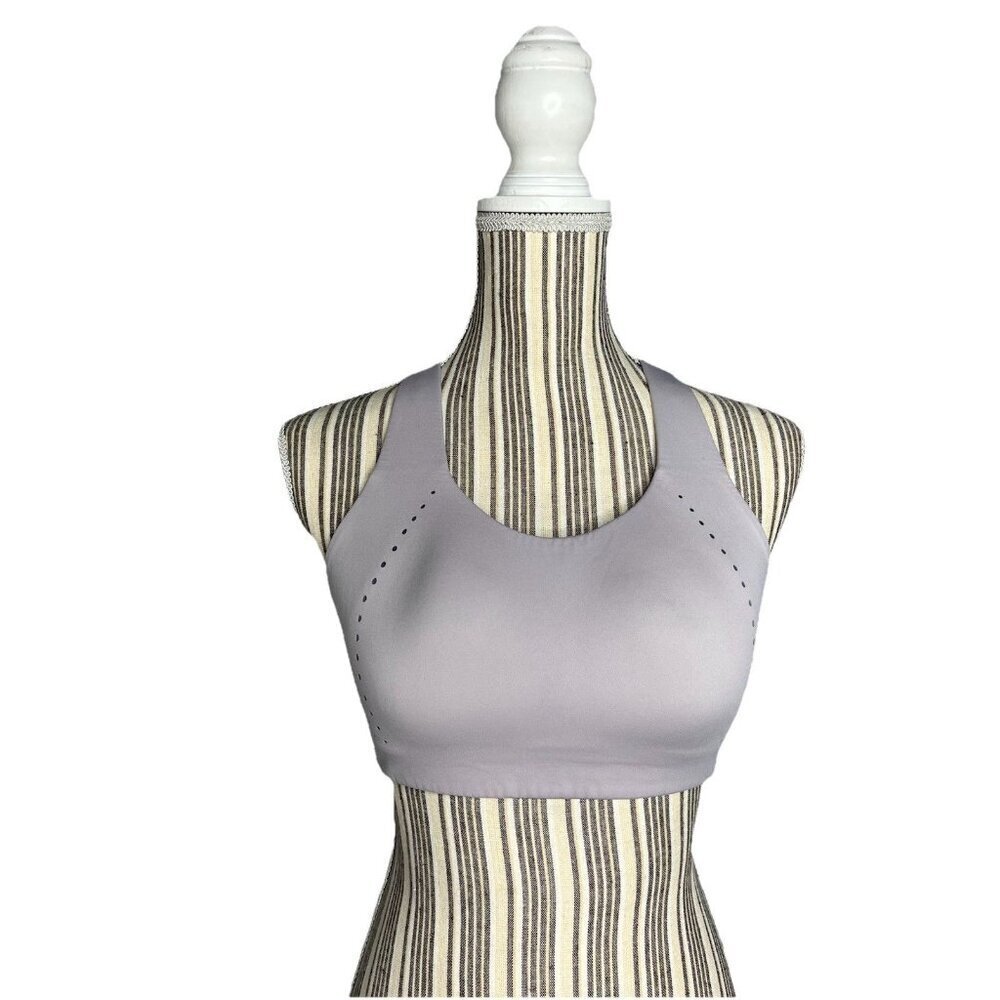 Lululemon AirSupport Bra Lavender Size 34C Activewear Outdoor Running Hiking Gym